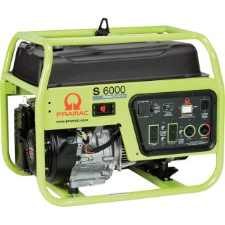 Pramac Portable Generator — 6000 Surge Watts, 5300 Rated Watts, Model# S6000  Portable Generators