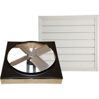 Ventamatic Whole House Fan — 30in., Direct-Drive, Model# CX302DDWT  Whole House Fans