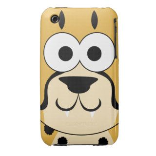 Cute Cheetah Face Case Mate iPhone 3 Case