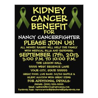 Custom Kidney Cancer Benefit Flyer