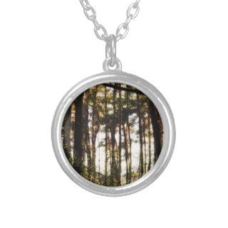 Light Through the Forest Trees Pendant