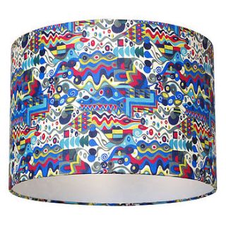 liberty reuben nouveau fabric lampshade by quirk