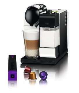 DeLonghi EN 520.W Nespresso Lattissima+ / Milchschaum System / Silky White Küche & Haushalt