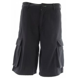 Planet Earth Griffin Cargo Shorts Graphite Black