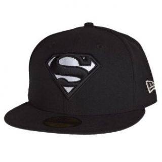 New Era 59Fifty Cap   REFLECT Superman schwarz / silber Bekleidung