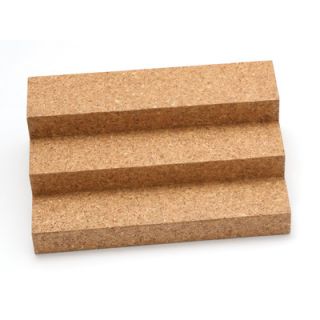 Lipper International Cork Expandable Triple Step Spice Shelf Cork