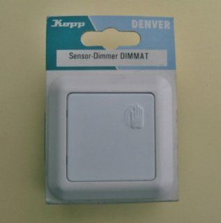 Kopp Sensor Dimmer DIMMAT, vollelektronisch, fr Glh und 230 V Halogenlampn sowie Niedervolt Halogenlampen 40   400 VA, Baumarkt