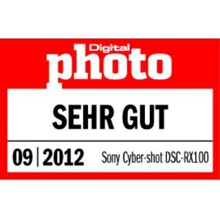 Sony DSC RX100 Cyber shot Digitalkamera 3 Zoll schwarz Kamera & Foto