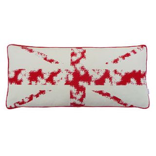 union jack long cushion by becky broome