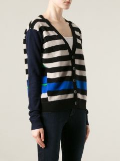 Diane Von Furstenberg 'pam' Striped Cardigan   Changing Room