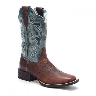 Ariat Quickdraw  Women's   Brown Oiled/Sapphire Blue