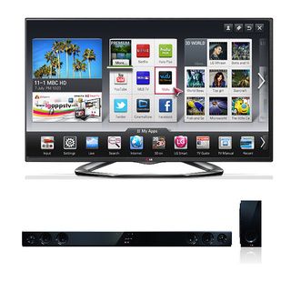 LG 60LA6200 60" Cinema 1080p LED 3D Smart TV with LG NB3530A Soundbar LG LED TVs