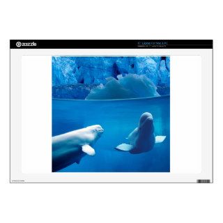 Fish Belugas Underwater Decals For Laptops