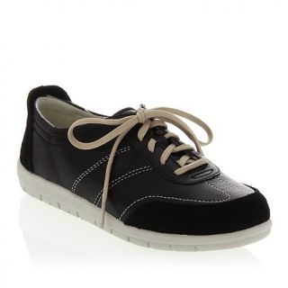 easy spirit e360 Catori Leather Lace Up Casual Sneaker