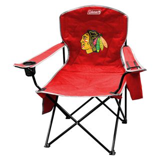 NHL Chicago Blackhawks XL Cooler Quad Chair Hockey