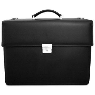 Prestige Double Gusset Leather Briefcase