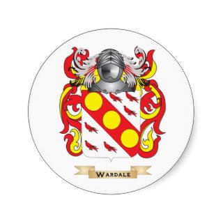 Wardale Family Crest (Coat of Arms) Sticker