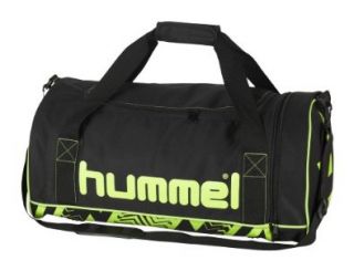 Hummel Tasche Aw13 Sports Bag, black/green gecko, 49 x 26 x 24 cm, 40 260 2986 Sport & Freizeit