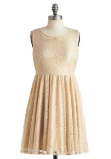 Beige of Honor Dress  Mod Retro Vintage Dresses