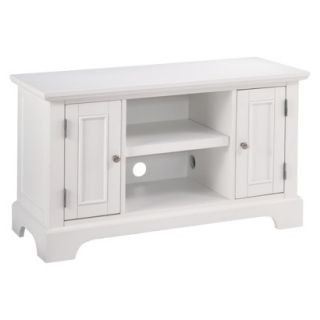 Home Styles Naples TV Stand   White