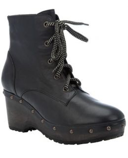 Opening Ceremony Chunky Lace up Clog style Boots