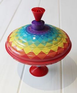 rainbow humming spinning top by posh totty designs interiors