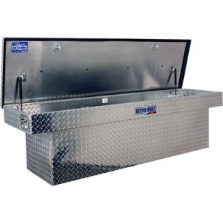 Better Built SEC Series X2 Aluminum Single-Lid Deep Tub Crossbed Truck Box — Diamond Plate, 69in.L x 20in.W x 19in.H  Crossbed Boxes