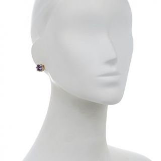 Victoria Wieck 9.52ct Absolute™ and Simulated Alexandrite Stud Earrings