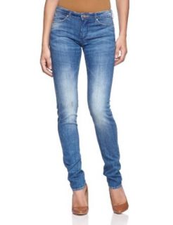 Wrangler Damen Jeans W251JJ45B MOLLY Skinny Slim Fit (Rhre) Niedriger Bund Bekleidung