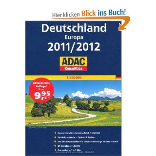 ADAC ReiseAtlas Deutschland, Europa 2011/2012 Bücher