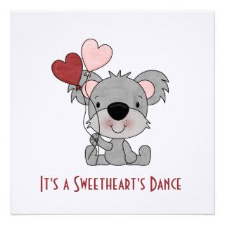 Sweetheart's Dance Party Invitation