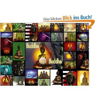 Buddha Wandkalender 2014 DIN A3 quer  Buddha   Religion   Buddhismus Monatskalender, 14 Seiten Claudia Burlager Bücher
