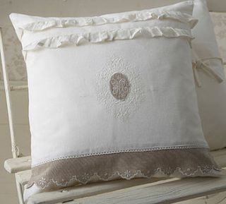decorative faye cushion cover by live laugh love