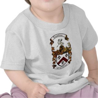 Coat of arms   Transfixus sed non morbus (color) Shirts
