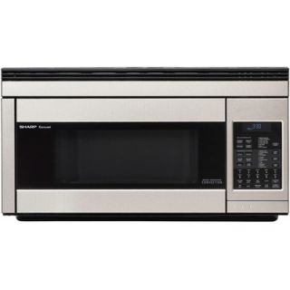 Sharp 850W Over the Range Convection Microwave Oven in Stainless Steel
