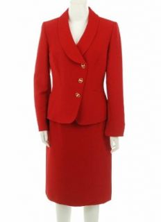 Tahari Tiffany Skirt Suit Red Emotion 4