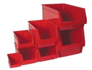 Lagersichtkasten Sichtlagerksten Stapelboxen Sichtlagerbox 420x270x175mm Baumarkt