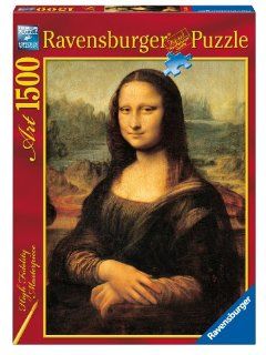 Ravensburger Puzzle 1500 Teile   Die Mona Lisa, Leonardo (Code 16225) Spielzeug