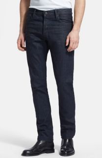 Ralph Lauren Black Label Coated Slim Straight Leg Jeans (Monza Blue)