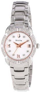 Bulova Women's 96R176 Diamond Set Case Watch Bulova Watches