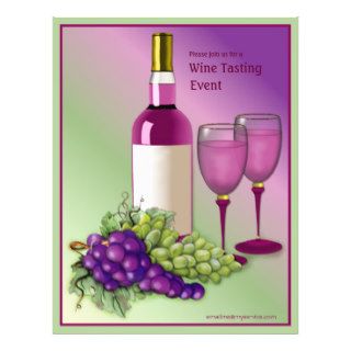 Wine Tasting Event Flyer