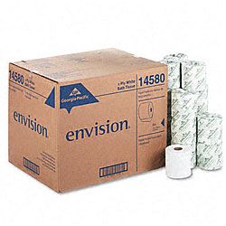 Georgia pacific Envision Single ply Bathroom Tissue   80 Rolls/ Carton