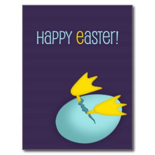 Funny Easter postcard Funny Easter egg
