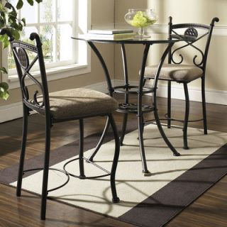 Steve Silver Furniture Brookfield 3 Piece Counter Height Pub Table Set