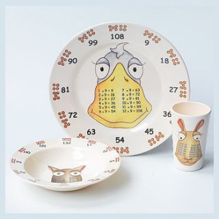 family times table dining set by times table plates