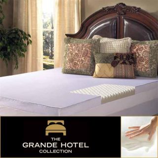 Grande Hotel Collection 4 inch Comfort Loft Memory Foam Mattress Topper