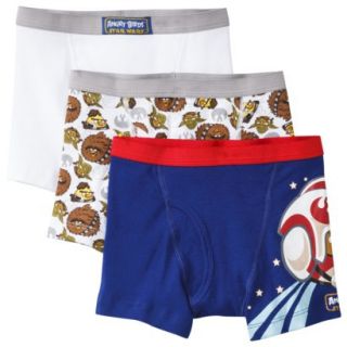 Angry Birds Boys 3 Pack Boxer Brief   Assorted