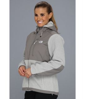 The North Face Denali Hoodie R TNF White Heather/Pache Grey