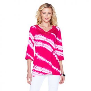 Antthony Tie Dye Knit Bell Sleeve Tunic