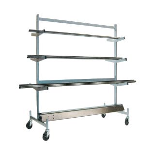 Raymond Pipe Storage Rack with Brakes — 1,200-Lb. Capacity, Model# 976  Dollies   Accessories